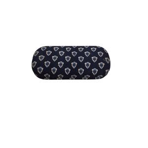 Vera Bradley Dark Blue Eyeglass Sunglass Clam Shell Hard Case Retired